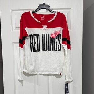 Red Wings Long Sleeve Top